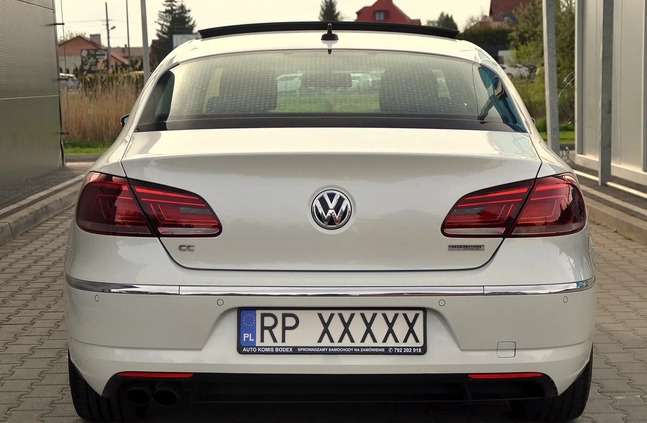 Volkswagen CC cena 55800 przebieg: 225000, rok produkcji 2013 z Rzeszów małe 137